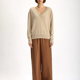 Jac and Jack Fenn Sweater in Jute Marle