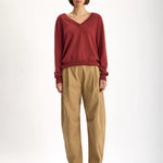 Jac and Jack Fenn Sweater in Red