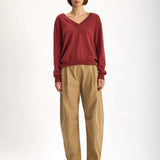 Jac and Jack Fenn Sweater in Red