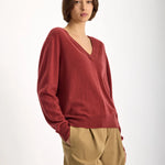 Jac and Jack Fenn Sweater in Red