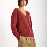 Jac and Jack Fenn Sweater in Red