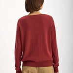 Jac and Jack Fenn Sweater in Red