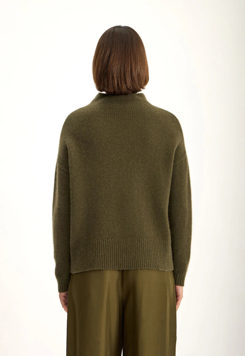 Jac and Jack Grayson Sweater in Hunter - outfit inspiration