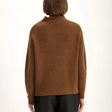Jac and Jack Grayson Sweater in Tabac Marle - outfit inspiration