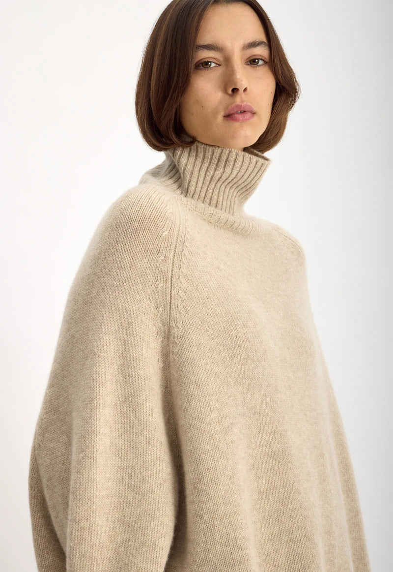Jac and Jack Tairn Sweater in Jute Marle