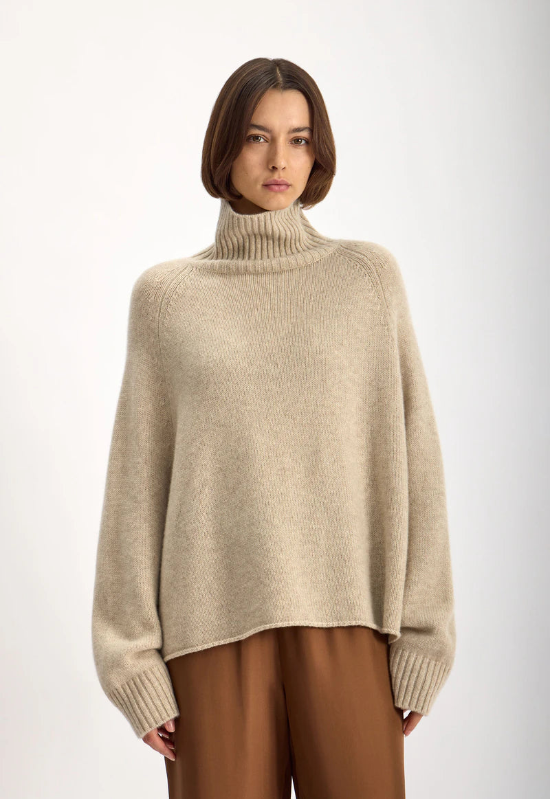 Jac and Jack Tairn Sweater in Jute Marle