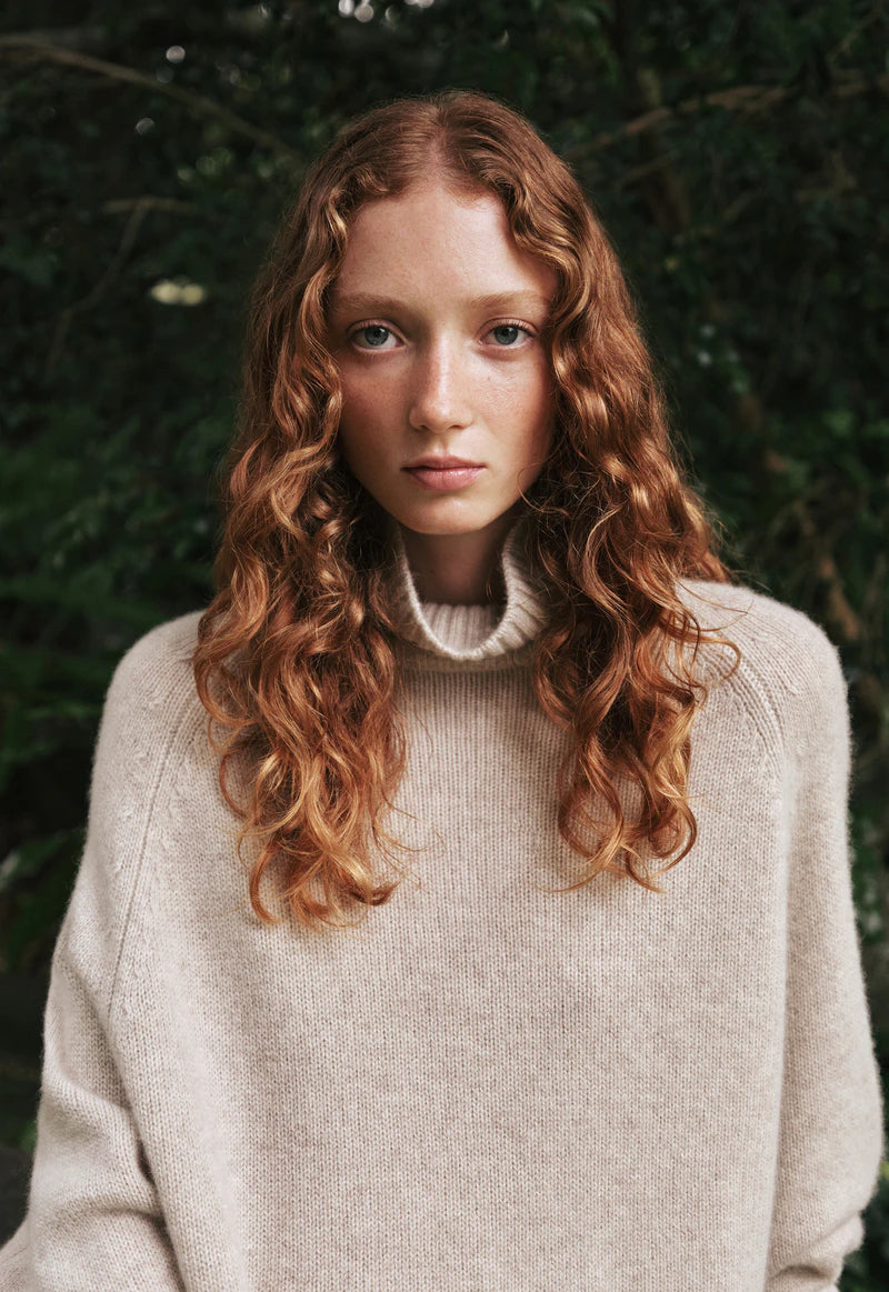 Jac and Jack Tairn Sweater in Jute Marle