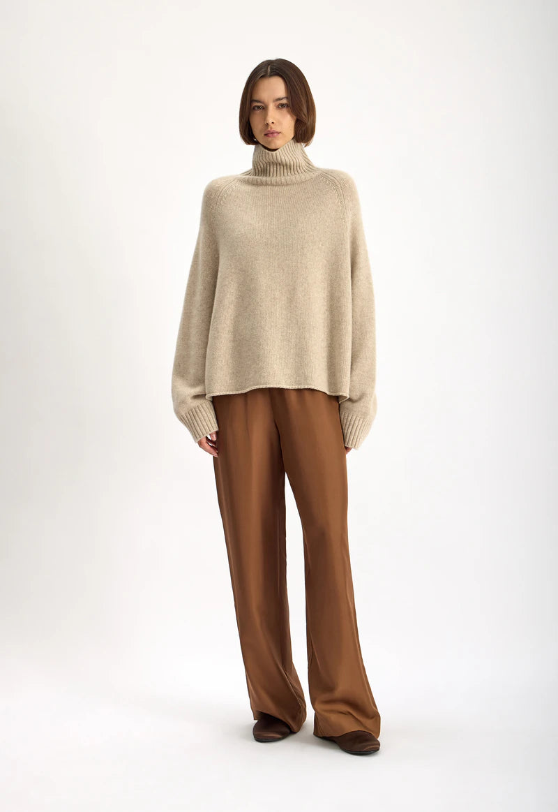 Jac and Jack Tairn Sweater in Jute Marle