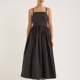 Jac and Jack Volt Dress in Black - side view
