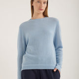 Jac and Jack Bard Sweater in Washer Blue