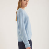 Jac and Jack Bard Sweater in Washer Blue