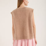 Jac and Jack Calder Vest in Dark Bond
