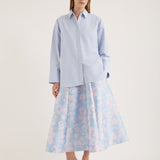 Jac and Jack Thatch Shirt in Blue Chambray