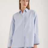 Jac and Jack Thatch Shirt in Blue Chambray