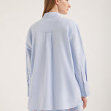 Jac and Jack Thatch Shirt in Blue Chambray