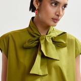 Essentiel Antwerp Jalaysia Sleeveless Top in Avocado