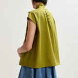 Essentiel Antwerp Jalaysia Sleeveless Top in Avocado