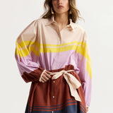 Essentiel Antwerp Jerulo Shirt Dress in Patriot Blue