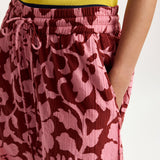 Essentiel Antwerp Jomery Wide Pant in Faded Plum