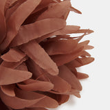 Essentiel Antwerp Jortensia Flower Brooch in Faded Plum