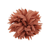 Essentiel Antwerp Jortensia Flower Brooch in Faded Plum