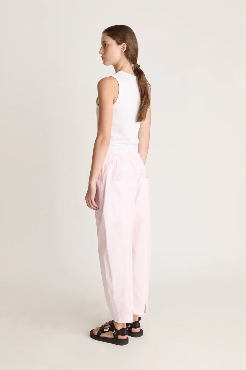 Lee Mathews Poplin Pant in Musk