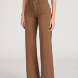 Frame Le Slim Palazzo Harbor Pocket in Ledger