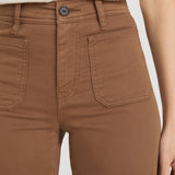 Frame Le Slim Palazzo Harbor Pocket in Ledger
