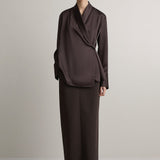 A Emery Lea Shirt in Bistre