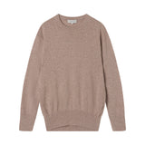 Lee Mathews Cashmere Crewneck in Chestnut