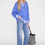 Anine Bing Lee Sweater in Storm Blue