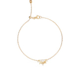 By Charlotte Lotus Rain Bracelet in 18k Gold Vermeil