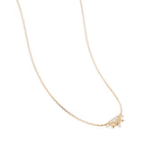 By Charlotte Lotus Rain Necklace in 18k Gold Vermeil