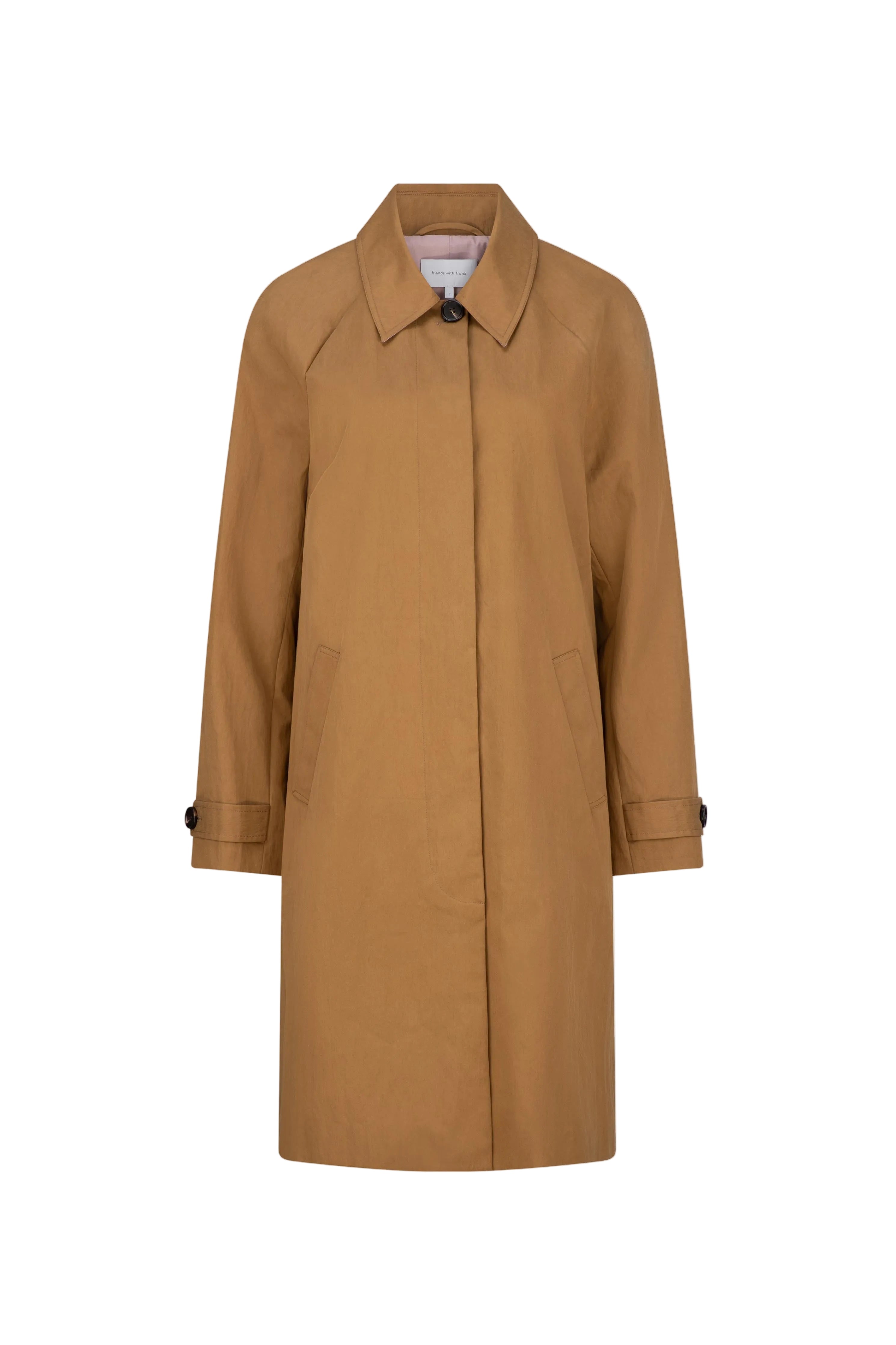Friends With Frank The Lou Coat in Camel