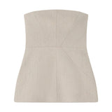 A Emery Lovett Top in Bone