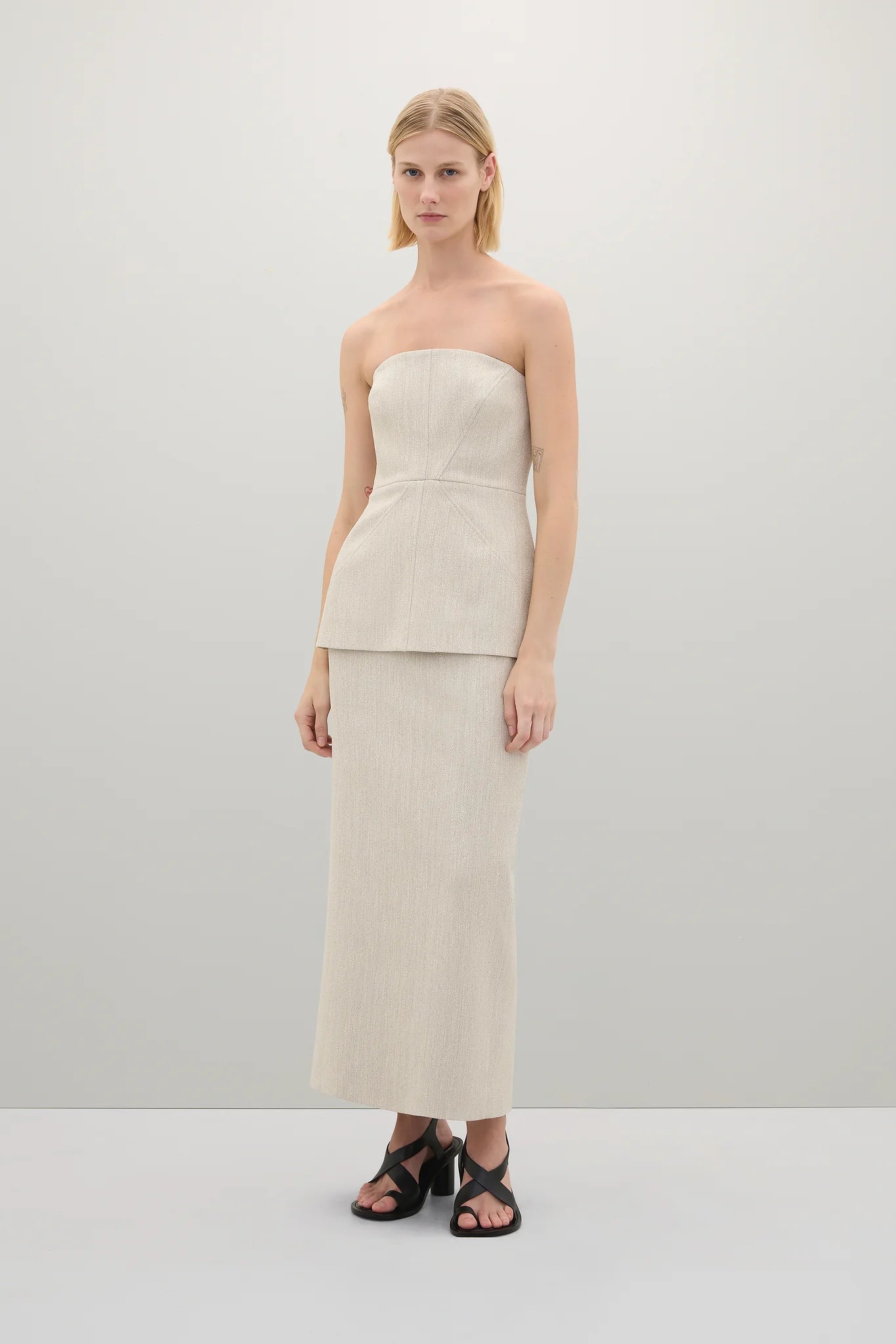 A Emery Lovett Top in Bone