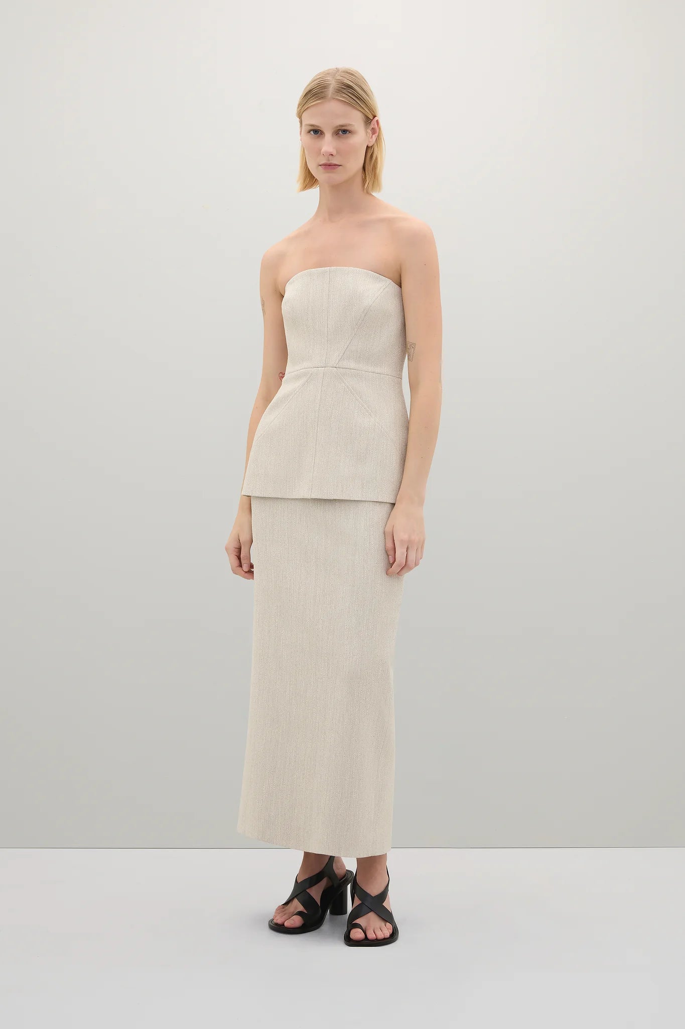 A Emery Lovett Top in Bone