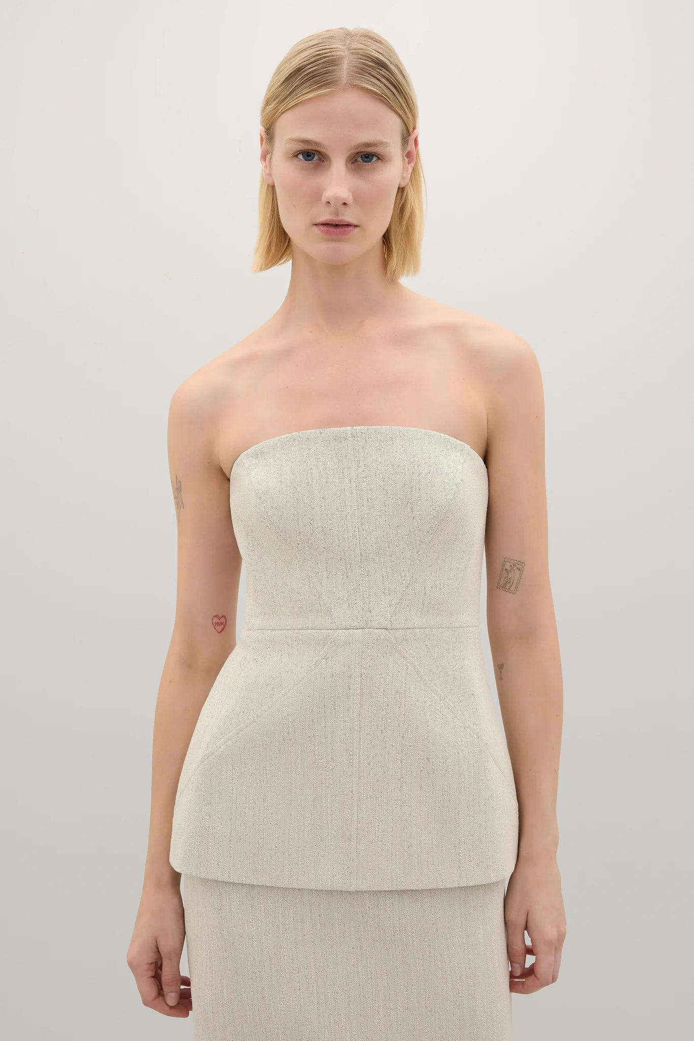 A Emery Lovett Top in Bone