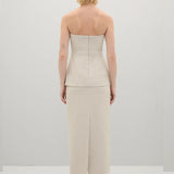 A Emery Lovett Top in Bone