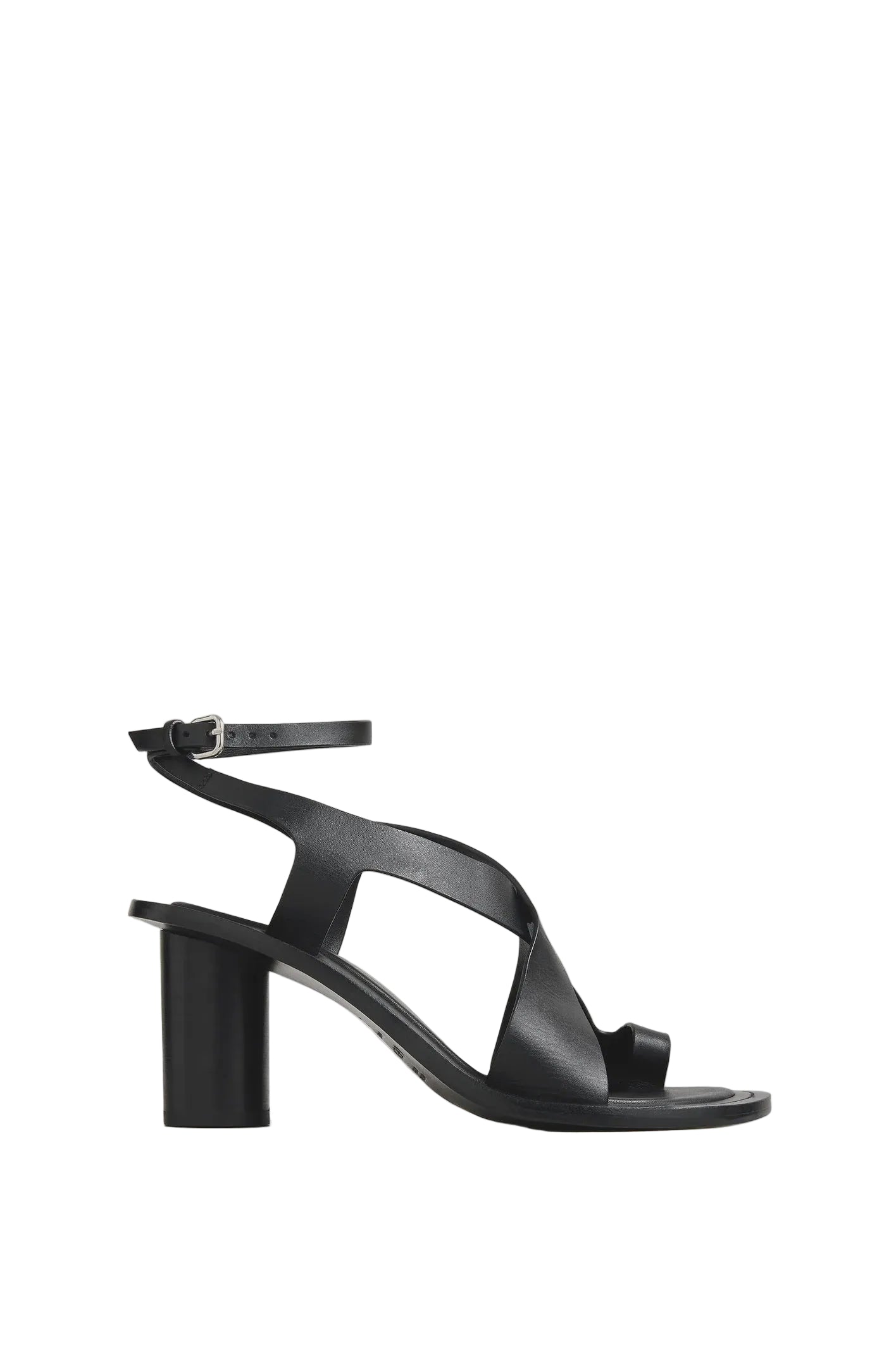 A Emery Lulu Heeled Sandal in Black