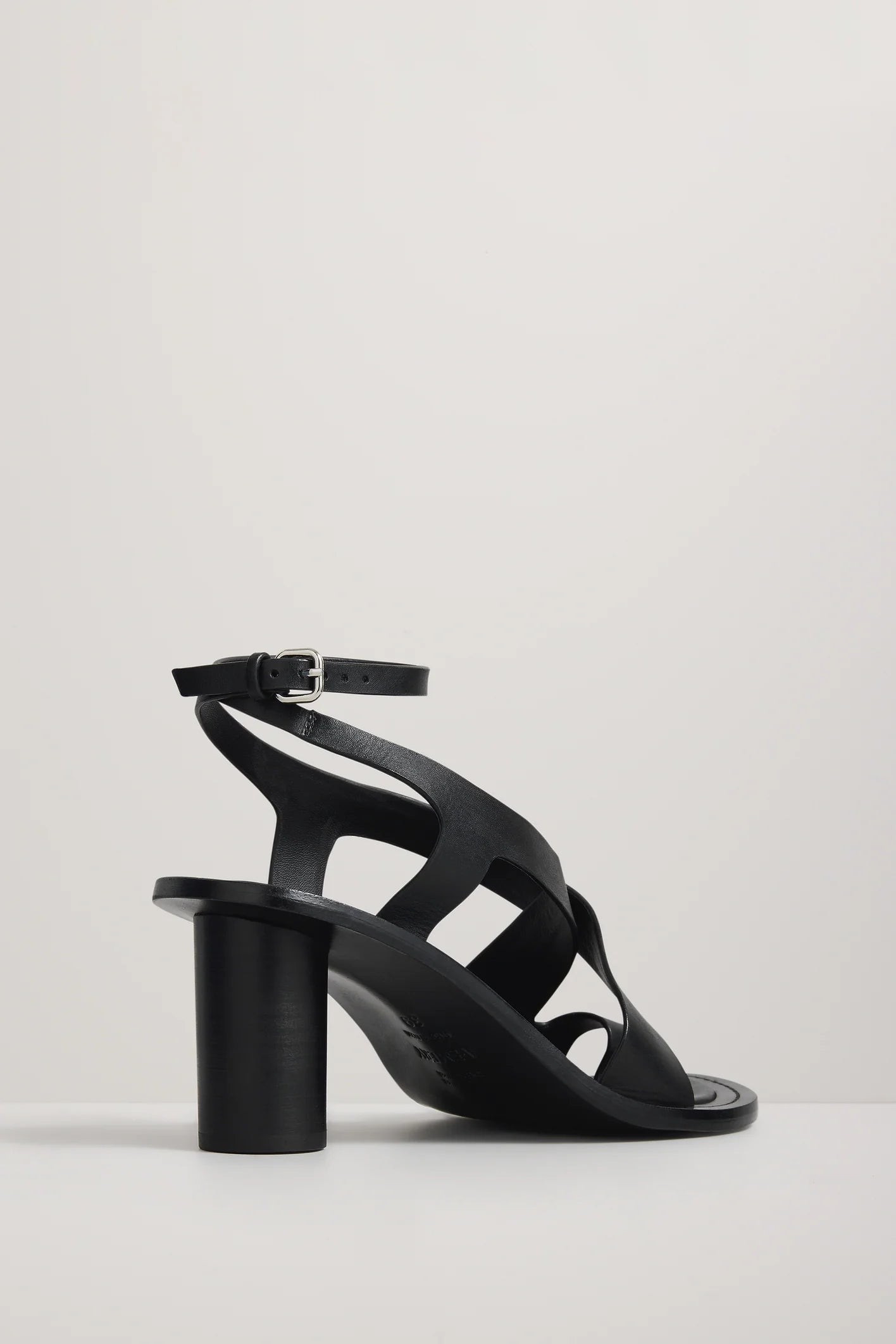A Emery Lulu Heeled Sandal in Black