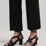 A Emery Lulu Heeled Sandal in Black
