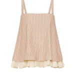 Maggie Marilyn Someday Soon Top in Strawberry and Cream Stripe