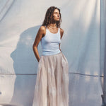 Maggie Marilyn A Good Thing Going Skirt in Milk Cream Embroidery