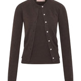 Maggie Marilyn Cashmere Twin Set in Black Coffee