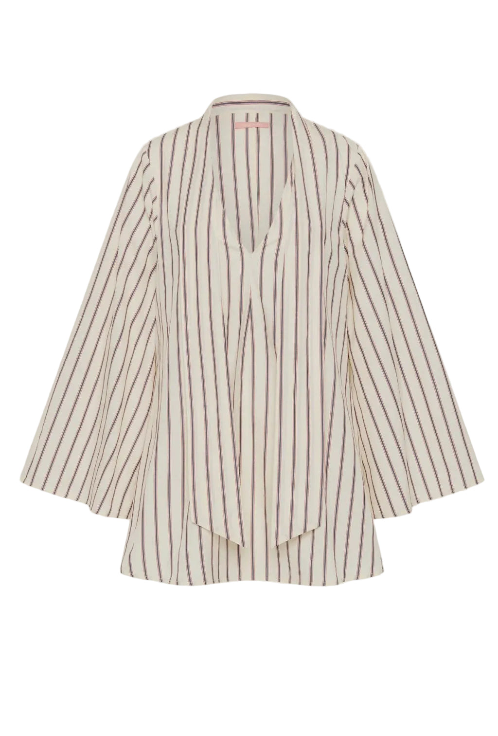 Maggie Marilyn The Good Kind of Nerves Mini in Midnight Cherry and Milk  Cream Stripe