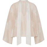 Maggie Marilyn The Good Kind of Nerves Top in Milk Cream Embroidery