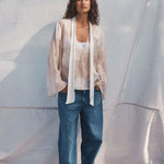 Maggie Marilyn The Good Kind of Nerves Top in Milk Cream Embroidery