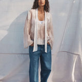 Maggie Marilyn The Good Kind of Nerves Top in Milk Cream Embroidery