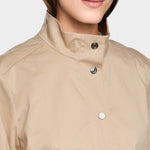 Marc Cain 3115 Jacket in Light Stone - outfit inspiration